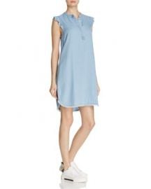 Splendid Chambray Henley Shirt Dress at Bloomingdales